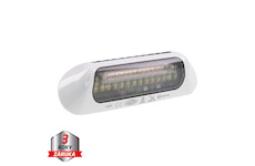LED světlo nástěnné s výstražným světlem, bílé, 48W, ECE R65, WL-B035W