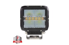 LED světlo obdélníkové bílé, oranžové, 60W, 105x117mm, ECE R65, WL-462WO