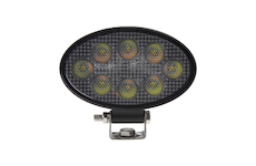 LED světlo oválné, bílé, oranžové, 8x3W, 8x1W, 140mm, ECE R10, WL-722WO