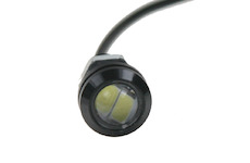 LED světlo pro denní svícení (eagle eye) 18mm, 12V, 3W, bílá, STM 95DRL18W
