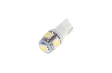 LED T10 bílá, 24V, 5LED/3SMD, 95217/24V