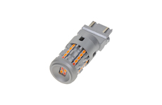 LED T20 (3157) oranžová/červená, 12/24V, CAN-BUS, 26LED SMD, 95AC013ORA/RED