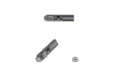 LED T5 červená, 12V, 3LED, SMD, 95182CBRED