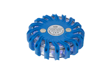 LED výstražné světlo 16LED, modré, WL-H01BLU