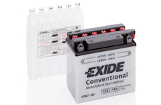 Motobaterie EXIDE Conventional 12V 7Ah 75A 12N7-3B