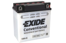 Motobaterie EXIDE Conventional 12V 9Ah 85A 12N9-4B-1