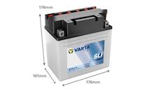 Motobaterie Varta SLI 12V 19Ah 519014024 / B16CL-B