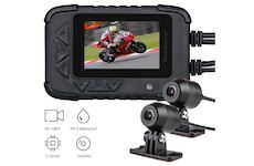 Motocyklová DUAL FULL HD kamera, 2,4 LCD, IP67 s GPS, STM DVRB06M