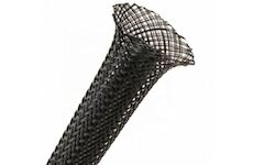 Ochranný oplet na kabely 16 mm (expandovatelný) – balení 5 m, černý