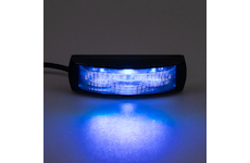 Predator 4x3W LED, 12 - 24V, modrý, ECE R65, KF017-4BLU