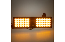 Predator dual LED vnitřní, 48x1W, 12 - 24V, oranžový, KF802