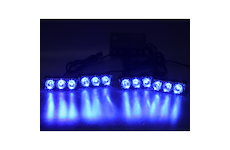 PREDATOR LED vnější bezdrátový, 12x LED 1W, 12V, modrý, STM KF326WBLU