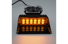 Predator LED vnitřní, 12x LED 3W, 12 - 24V, oranžový, ECE R65, brW012A