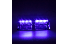 PREDATOR LED vnitřní, 16x LED 3W, 12V, modrý, STM KF740BLU
