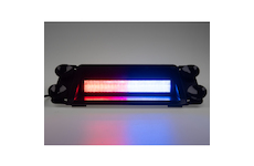 Predator LED vnitřní, 24x LED 1,5W, 12 - 24V, červeno-modrý, ECE R10, KF739R65RB2