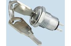 Přepínač s klíčkem - OFF-ON 125V/1A