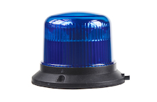 Profi LED maják 12 - 24V 10x3W modrý ECE R10 121x90mm, 911-E30FBLUE