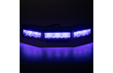 Profi výstražné LED světlo vnější, modré, 12 - 24V, ECE R10, CH-05BLU