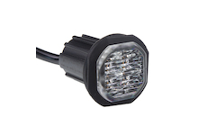 Profi výstražné LED světlo vnější oranžové, 12 - 24V, ECE R65, KF310