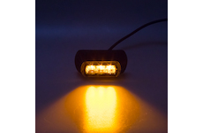PROFI výstražné LED světlo vnější, oranžové, 12-24V, ECE R65, STM 911-620