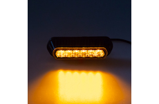 PROFI výstražné LED světlo vnější, oranžové, 12-24V, ECE R65, STM 911-621