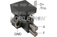 Regulátor alternátoru Mitsubishi A2T70879 / A866X02370