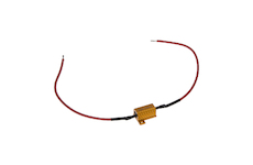 Rezistor pro žárovku 12V, 5W, 40 ohm, hliníkové pouzdro, LEDR-5W