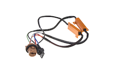 Rezistor pro žárovku T20 (7443) 12V/21W, 6 ohm, hliníkové pouzdro, STM LEDR-21T20