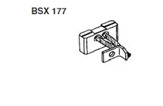 Sada uhlíků startéru Bosch 0001371005