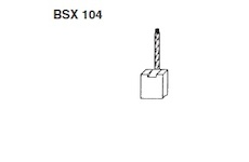 Sada uhlíků startéru - Bosch 2007014054  GE BSX 104(2)