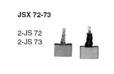 Sada uhlíků startéru - Denso 028531-7340  GE JSX 72-73