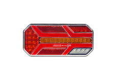 Sdružená LED lampa levá zadní s dynamickými blinkry 12/24V, STM TRL30L