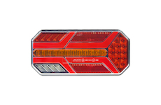 Sdružená LED lampa pravá zadní s dynamickými blinkry 12 - 24V, TRL30P
