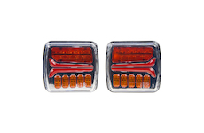 Sdružená LED lampa zadní s dynamickými blinkry 12/24V, STM TRL21LED