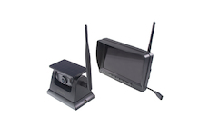 SET bezdrátový digitální kamerový systém s monitorem 7 palců AHD, aku + solár kamera, DVR, svwd87setbatdvr