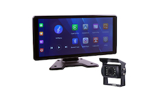 Set monitor 10,36 palců 1x 4 pin s Apple CarPlay, Android auto, Bluetooth, + kamera + 15m kabel, DS-136CASET