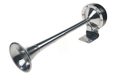 Singnální fanfára 490mm, chrom, 12V, elektromagnetická, SN-403