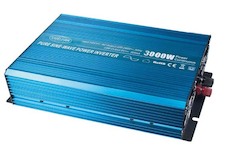 Sinusový měnič napětí z 24/230V + USB, 3000W, STM 35PSW3024