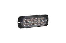 SLIM výstražné LED světlo vnější, oranžové, 12V, 12 x 3W, STM KF012