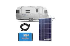 Solární set pro karavany, pevný panel 130Wp, sestava Victron Energy