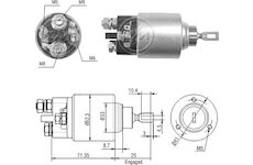 Spínač startéru - Bosch 2339304046 - originální díl