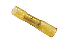 Spojovací dutinka - žlutá - 5,5 mm - s lepidlem - 10 kusů