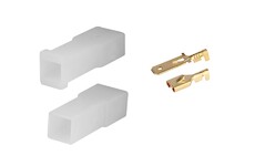 Svorkovnice 1x pin – kompletní sada (samec + samice)