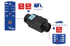 Tester zásuvek a přívěsů 13 pin, TRL22