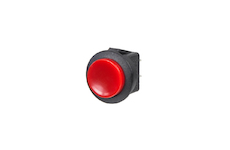 Tlačítko velké kulaté červené, STM 47201
