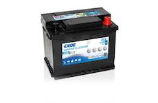 Trakční baterie EXIDE Dual AGM 12V 60Ah 500Wh (EP500), 680A CCA