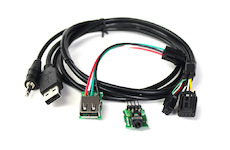 USB+JACK konektor Škoda Octavia 2014-, STM 551SK1