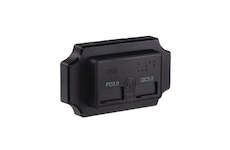 USB QC3.0 + USB-C PD3.0 zásuvka 12 - 24V, montáž na povrch, 34677.3