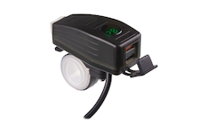 USB, USB-C nabíječka s voltmetrem na motocykl, 34707