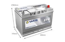 Varta Dynamic EFB N85 585501080K262 12V 85Ah 800A